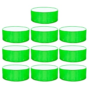 casa de amor premium hdpe uv protected 260 gsm round shaped green colour plants grow bags suitable for terrace and vegetable gardening size 12x6 inches pack of 10