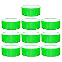 Casa De Amor Premium HDPE UV Protected 260 GSM Round Shaped Green Colour Plants Grow Bags Suitable for Terrace and Vegetable Gardening (Size 12x6 Inches, Pack of 10)