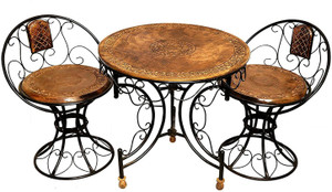 Casa Trading Solid Wood 2 Seater Dining