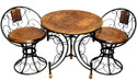 Casa Trading Solid Wood 2 Seater Dining