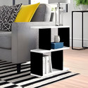 casaandsaca Engineered Wood Bedside Table