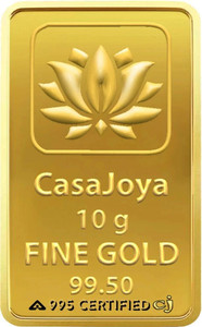 casajoya bis hallmarked huid 24 k 995 pure gold 24 995 k 10 g gold bar