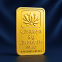 CASAJOYA BIS Hallmarked (HUID) Pure Gold 24 (995) K 5 g Gold Bar