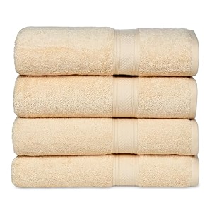 casa lino 4 pc premium beige bath towel cotton towels for bath large size 500 gsm bathing towel for men head towels wrap for ladies bathing towel for women 137cm x 69cm linen