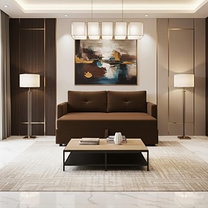 CASASTYLE Seria 2 Seater Pull-Out Premium Fabric