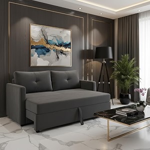 CASASTYLE Seria 2 Seater Pull-Out Premium Fabric