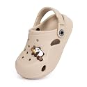 Casazoe Toddler Boys Girls Cute Garden Clogs Kids Slip On Water Shoes EVA Lightweight Summer Slipper Slides Baby Comfort Sandals Children Outdoor Shower Beach Pool Play Shoes