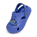 Casazoe Toddler Boys Girls Cute Garden Clogs Kids Slip On Water Shoes EVA Lightweight Summer Slipper Slides Baby Comfort Sandals Children Outdoor Shower Beach Pool Play Shoes