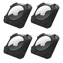 Case for Airtag Strong Case Stick-On Mount for Airtag Protective Pasteable Accessories AirTag Holder with Apple AirTag Hidden Protective Location Tracker(4 Packs)