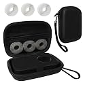 Teyomi Case Compatible with Phomemo D30 D35, for Phomemo D30 Label Maker with 3 Roll Label Tape(Label Paper 1/2" x 1 1/2" (12mm X 40mm))-Hard Shell Storage Bag-Black