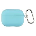Case Cover for Apple Airpods Pro 3 | Silicone Case with Inner Microfiber Lining &amp; Keychain Hook | Only for Apple Airpods | Turquoise