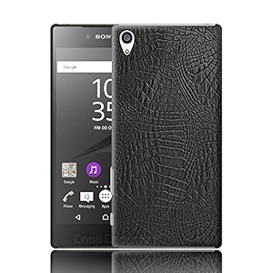 case creation compatible for sony xperia z5 premium crocodile leather pattern phone caseluxury business style pu texture premium cover fashion alligator skin natural feel hard back cover case