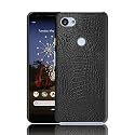 Case Creation for Google Pixel 3 Crocodile Leather Pattern Phone Case, Luxury Business Style PU Texture Premium Cover Fashion Alligator Skin Natural Feel Hard Back Cover case for Google Pixel 3