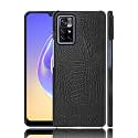 Case Creation for Mi Redmi K40 Crocodile Leather Pattern Phone Case, Luxury Business Style PU Texture Premium Cover Fashion Alligator Skin Natural Feel Hard Back Cover case for Mi Redmi K40