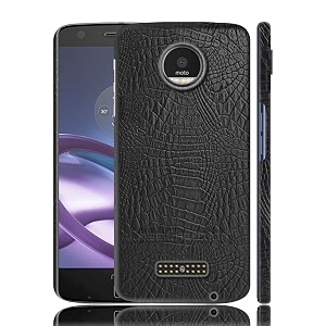 case creation for moto z play crocodile leather pattern phone case luxury business style pu texture premium cover fashion alligator skin natural hard back cover case for motorola moto z play
