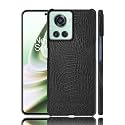 Case Creation for Oneplus 10R Crocodile Leather Pattern Phone Case, Luxury Business Style PU Texture Premium Cover Fashion Alligator Skin Natural Feel Hard Back Cover case for Oneplus 10R 5G (2022)