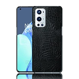case creation oneplus 9 pro crocodile leather pattern phone case luxury business style pu texture premium cover fashion alligator skin natural feel hard back cover case for oneplus 9 pro
