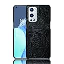 Case Creation Oneplus 9 Pro Crocodile Leather Pattern Phone Case, Luxury Business Style PU Texture Premium Cover Fashion Alligator Skin Natural Feel Hard Back Cover case for Oneplus 9 Pro