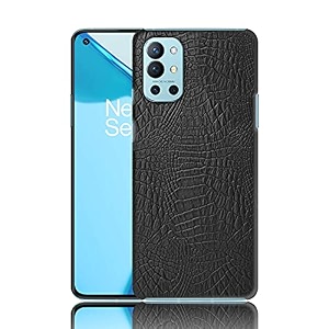 case creation oneplus 9r crocodile leather pattern phone case luxury business style pu texture premium cover fashion alligator skin natural feel hard back cover case for oneplus 9r