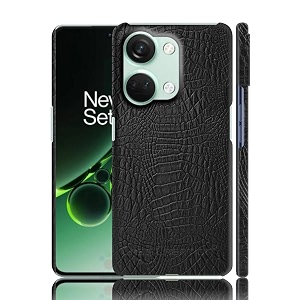 case creation for oneplus nord 3 crocodile leather pattern phone case luxury business style pu texture premium cover fashion alligator skin natural feel hard back cover case for oneplus nord 3 5g