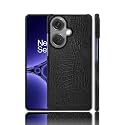 Case Creation for Oneplus Nord CE3 Crocodile Leather Pattern Phone Case, Luxury Business Style PU Texture Premium Cover Fashion Skin Natural Feel Hard Back Cover for Oneplus Nord CE3 5G