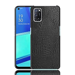 case creation for oppo a36 crocodile leather pattern phone case luxury business style pu texture premium cover fashion alligator skin natural feel hard back cover case for oppo a36
