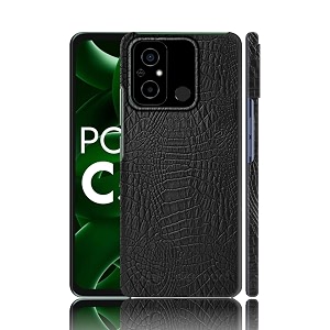 case creation for poco x6 5g crocodile leather pattern phone case luxury business style pu texture premium cover fashion alligator skin natural feel hard back cover slim case for xiaomi poco x6 5g