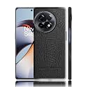 Case Creation for Realme 11X 5G Crocodile Leather Pattern Phone Case, Luxury Business Style PU Texture Premium Cover Fashion Alligator Skin Natural Feel Hard Back Cover Slim case for Realme 11X 5G