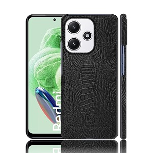 case creation for redmi 12 4g crocodile leather pattern phone case luxury business style pu texture premium cover fashion alligator skin natural feel hard back cover case for xiaomi redmi 12 4g