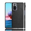 Case Creation for Redmi Note 10 Pro Max Crocodile Leather Pattern Phone Case,Luxury Business Style Texture Premium Cover Fashion Alligator Skin Natural Hard Back case for Xiaomi Redmi Note 10 Pro Max