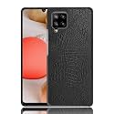 Case Creation for Samsung A22 4G Crocodile Leather Pattern Phone Case, Luxury Business Style PU Texture Premium Cover Fashion Alligator skin Natural feel Hard Back Cover case for Samsung Galaxy A22 4G
