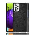Case Creation for Samsung Galaxy A52 Crocodile Leather Pattern Phone Case,Luxury Business Style PU Texture Premium Cover Fashion Alligator skin Natural feel Hard Back Cover case for Samsung Galaxy A52