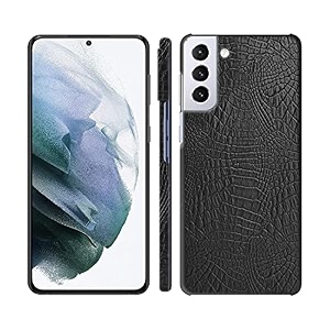case creation samsung galaxy s21 crocodile leather pattern phone case luxury business style pu texture premium cover fashion alligator skin natural feel hard back cover case for samsung galaxy s21