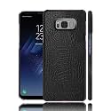 Case Creation for Samsung Galaxy S8 Crocodile Leather Pattern Phone Case,Luxury Business Style PU Texture Premium Cover Fashion Alligator Skin Natural Feel Hard Back Cover case for Samsung Galaxy S8