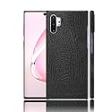 Case Creation for Samsung Note 10 Plus Artifical Crocodile Leather Pattern Phone Case,Luxury Business Style PU Texture Premium Cover Fashion Alligator Hard Back case for Samsung Galaxy Note 10 Plus