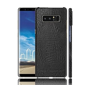 case creation for samsung note8 crocodile leather pattern phone case luxury business style pu texture premium cover fashion alligator skin natural feel hard back cover case for samsung galaxy note8