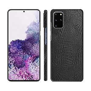case creation samsung s20 plus crocodile leather pattern phone caseluxury business style pu texture premium cover fashion alligator skin natural feel hard back cover case for samsung galaxy s20 plus