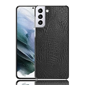 case creation samsung s21 plus crocodile leather pattern phone case luxury business style pu texture premium cover fashion alligator skin natural hard back cover case for samsung galaxy s21 plus