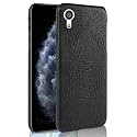 Case Creation for Sony Xperia XA1+ Crocodile Leather Pattern Phone Case, Luxury Business Style PU Texture Premium Cover Fashion Alligator Skin Natural Feel Hard Back Cover case for Sony Xperia XA1+