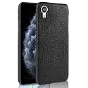 Case Creation for Sony Xperia XA1 Plus Crocodile Leather Pattern Phone Case, Luxury Business Style PU Texture Premium Cover Fashion Alligator skin Natural feel Hard Back Cover case for Xperia XA1 Plus