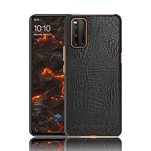 case creation for vivo iqoo 3 crocodile leather pattern phone case luxury business style pu texture premium cover fashion alligator skin natural feel hard back cover case for vivo iqoo 3 5g