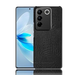 case creation for vivo v29 pro crocodile leather pattern phone case luxury business style professional pu texture premium cover fashion alligator skin natural feel hard back cover for vivo v29 pro