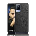 Case Creation for Vivo Y21 2021 Crocodile Leather Pattern Phone Case, Luxury Business Style PU Texture Premium Cover Fashion Alligator Skin Natural Feel Hard Back Cover case for Vivo Y21 2021