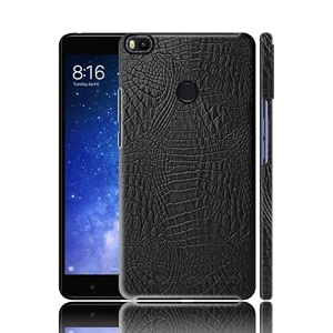 case creation for xiaomi mi max 2 crocodile leather pattern phone case luxury business style pu texture premium cover fashion alligator skin natural feel hard back cover case for xiaomi mi max 2