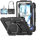 Case for iPad Air 11 Inch M4 2026 / M3 2025 / M2 2024, Black