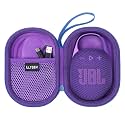 Case for JBL Clip 5/4 Ultra-Portable Waterproof Bluetooth Speaker Purple
