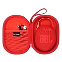 Case for JBL Clip 5/4 Ultra-Portable Waterproof Bluetooth Speaker Red