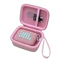 Case for JBL Go 4 /GO 5/Go 3 Ultra-Portable Waterproof Speaker Pink