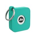 Case for JioTag Air and Go with Keychain Ring, Protective Holder Cover for Jio Tag Tracker, Anti-Lost &amp; Shockproof Accessory for Keys, Luggage, Pets, and Backpacks (2, Green)