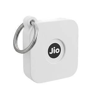 case for jiotag air with keychain ring protective holder cover for jio tag tracker anti-lost amp shockproof accessory for keys luggage pets and backpacks 2 white